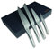 Chroma Type 301 4-teiliges Küchenmesser Set, Kochmesser, Brotmesser, Schälmesser