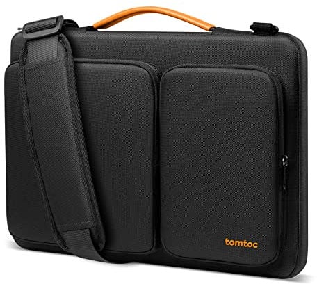 tomtoc Laptop Bag 15/15.6/16 inch Laptop Case with 360°All-Around Protection with Shoulder Straps, Waterproof Protective Cover Carry Case Compatible with Acer, ASUS, Dell, HP, Lenovo &MacBook