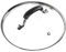 WishDirect 10 Inch Tempered Glass Lid Compatible with 8 Quart Instant Pot and Ninja Foodi, Universal Electric Pressure Cooker Lid with Upgraded Heat-resistant Silicone Handle