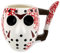 Silver Buffalo, Warner Bros Friday The 13th Jason Mask con cuchillo, taza de café esculpida en 3D de cerámica, multicolor