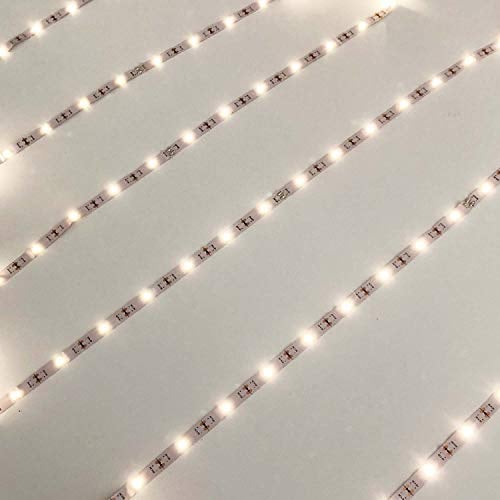 90 LED-Band Lichterband LED Stripe warm-weiß selbstklebend und flexibel transparent 3 Meter