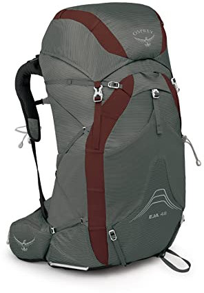 Osprey Damen Backpacking Backpack Eja 48 Cloud Grey WM/L, Wolkengrau