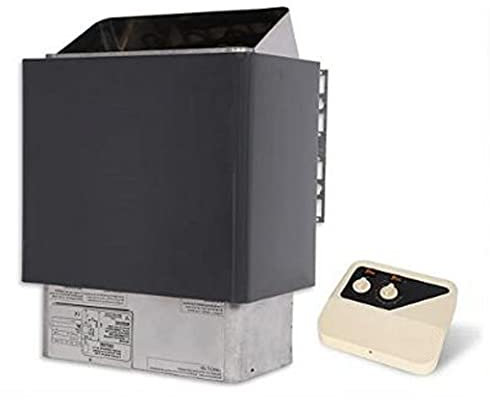 Stufa sauna da 6-9kW 110 / 220V, riscaldamento elettrico in acciaio inox sauna in acciaio inox con controller esterno per la Sauna dell'hotel Spa Sauna dell'hotel, adatta per saune 5-13 m³,6.0KW