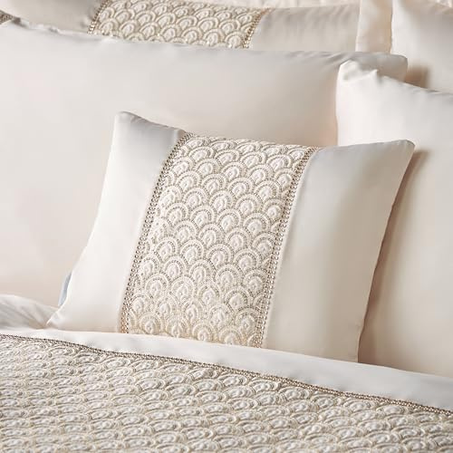 Catherine Lansfield Deco Sequin 30x40 cm Cushion Champagne Gold