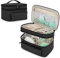 BAFASO Breast Pump Bag (Compatible with Pump in Style) with a Waterproof Pump Parts Pad, Carrying Case Compatible with Pump in Style and Extra Parts (Patent Pending), Black