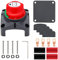 Greluma 1PC Interruptor de desconexión de batería, 12V-48V 275A Aislador de batería Interruptor maestro de corte de energía Impermeable para RV, ATV, Automóvil, Marina, Barco, AUTO(Encendido/Apagado)