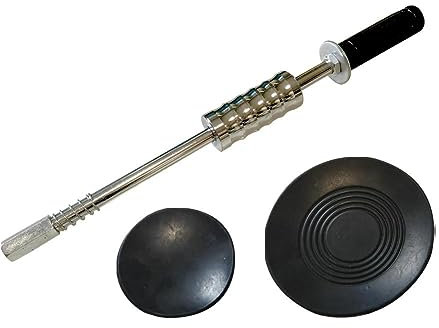 kkiuop Kit de martillo deslizante de ventosa neumático para coche, recuperación automática, martillo de coche, herramientas de reparación de carrocería