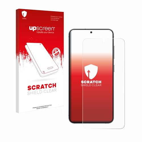 upscreen Schutzfolie für Samsung Galaxy S24 | Transparenter Displayschutz Made in Germany Kristall-Klar Kratzschutz Anti-Fingerprint