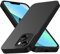 Tenphone Coque Antichoc pour iPhone 13 (6,1), Étui de Protection en Silicone TPU Souple avec Protection Caméra - Noir