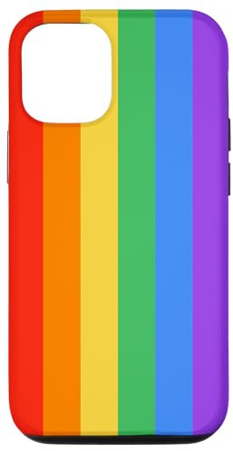 Pride Flag LGBT Gay Tolerance Respect LGBTQAI+ Rainbow Case for iPhone 12/12 Pro
