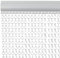 Türvorhang aus Ketten 90x212 cm Aluminium,4010012
