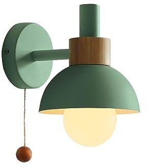 Apparecchi di illuminazione da parete Moderna lampada da parete a forma di torcia Applique da parete nordica industriale con catena a sfera Apparecchio di illuminazione da parete per fattoria Bagno Ca