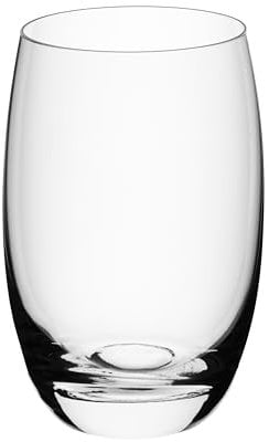 Gerlach 1760 Lot de 6 verres à boire 360 ml - Verres à eau - Passent au lave-vaisselle - Verres universels - Verres à jus - Flux transparent
