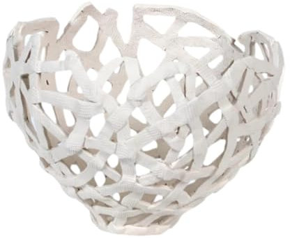 perfk Blumenvase, Obstkorb, Tablett für Süßigkeiten und Nüsse, vielseitig verwendbar, Serviertablett für Snacks, Heimdekoration für Nachttisch, Küche,