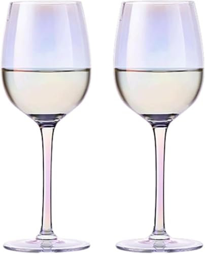 WZYYCV Bicchieri Vetro di Vino in Vetro di Cristallo con Vetro da Vino Alto Vetro da Cocktail 220 ml/265 ml/325 ml/355 ml. Bicchiere Birra