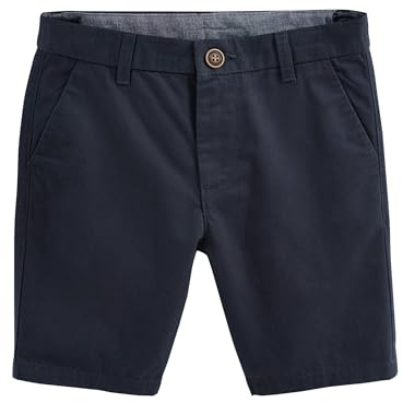 NEXT Jungen Reguläre Passform Chino-Shorts Marineblau 104