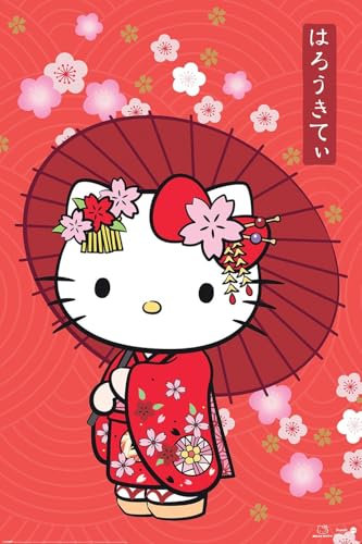 Hello Kitty - Japanese Style - Poster 61x91,5 cm