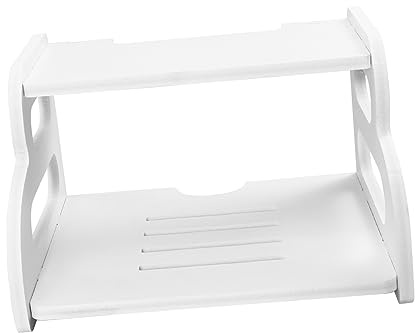 ABOOFAN Wifi Router Halter Aus Robustem Kunststoff Wandmontiertes Lagerregal Für Satz Top Kasten Und Tv Zubehör Kompaktes Raumspartalent Für Zuhause