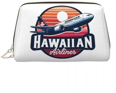 HFDGFJKKL Rucksack Hawaiian Airlines Frauen Kosmetiktasche Reise-Make-up-Organizer Tasche Toilettenartikel-Aufbewahrung Festgeschenk