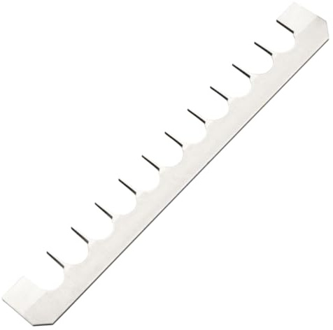 Benriner Coarse Tooth Replacement Blade for BN-5, BN-95W Mandolins, 6.4cm Wide Replacement Blade for Shredding, Slicing & Julienning Fruit & Vegetables - Ultra-Sharp Stainless Steel