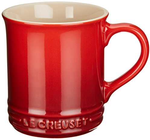Le Creuset Stoneware 12-Ounce Mug, Cerise (Cherry Red)