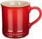 Le Creuset Stoneware 12-Ounce Mug, Cerise (Cherry Red)