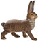 Marolin Laufender Osterhase zum Füllen, braun