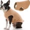Gooby Hundepullover aus Stretch-Fleece, warmer Pullover, Fleece-Hundejacke, Winter-Hundekleidung für kleine Hunde, große Hunde, Jungen oder Mädchen, weiche, super dehnbare Fleece-Weste, Hundepullover,