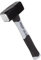 RUTHE Fäustel Fiberglas 1250g | Ergonomischer 3-Komponenten-Griff | DIN 6475 VPA/GS Geprüft | Ideal für Schlosser & Klempner | Präzisionsarbeit & Baugewerbe