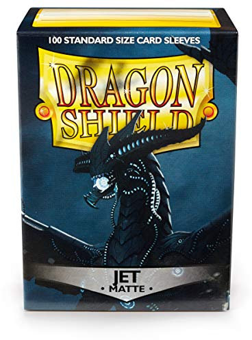Arcane Tinmen 11024 - Dragon Shield: Matte – Jet (100)