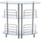 Mango Steam Moderner Glas Bartisch