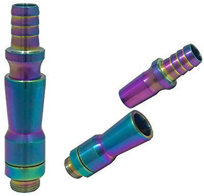 Dschinni Schlauchadapter Edelstahl Vendetta/Bonnie/Clyde/Mezra Rainbow