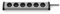Ehmann 0200x00062303 Steckdosenleiste Universal 6-Fach, 3 m Zuleitung