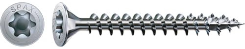 Spax Universalschraube, Vollgewinde, Senkkopf, WIROX T-STAR plus (3x20 mm, 10x1000 Stück)