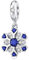925 Silber Schneeflocke Charms für Pandora Charm Weihnachts Schneeflocke