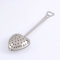 Telituny Heart Shape Tea Infuser Spoon，Stainless Steel Filter Tea Spoon with Long Handle,Long Grip Strainer for Loose Leaf Tea for All Loose Tea Leaves, Cooking Filter Mulling Spices, Teapot