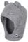 Sterntaler Unisex Schalmütze Wolle Mütze, Silber Mel, 47