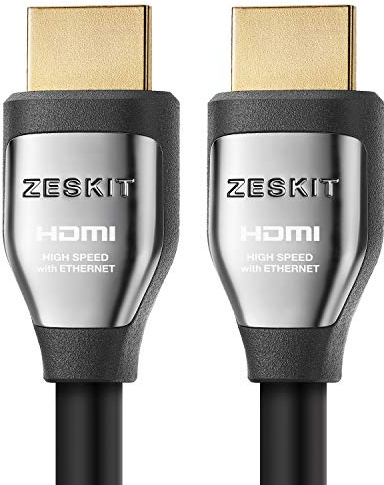 Zeskit Cinema Certified Premium HDMI Cable High Speed with Ethernet 6.5ft