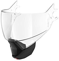 Shark, Visier für Helm Evojet farblos A.R A.B zugelassen + Kinn, mattschwarz