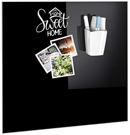 CEP Pot à crayons magnétique en verre blanc 530 m