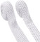 Pandahall Elastisches Häkel-Stirnband, 3,8 cm und 5,3 cm breit, gehäkeltes Stretch-Band, Stoff für Haarschleifen für Mädchen, Taillenbund, Tutu für Baby