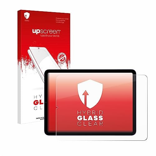 upscreen Schutzglas für Apple iPad Air 5 WiFi 2022 (5. Gen.) Schutzfolie Panzer Folie Glas [Extrem Kratzfest 9H, Anti-Fingerprint, Ultra-Transparent]