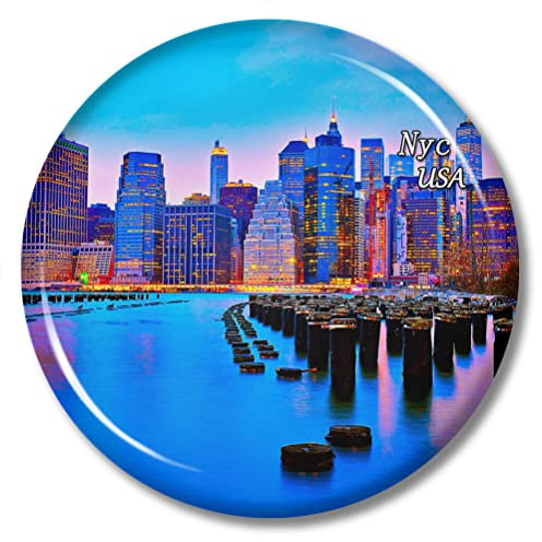 USA NYC Magnet Kühlschrankaufkleber 2,28 Zoll