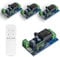 QIACHIP 1 Canali Modulo relè wifi Contatto Pulito Ewelink APP compatibile Alexa Google Home, Inching Relay Monentary/Self-locking Interruttore con 2.4G Telecomando