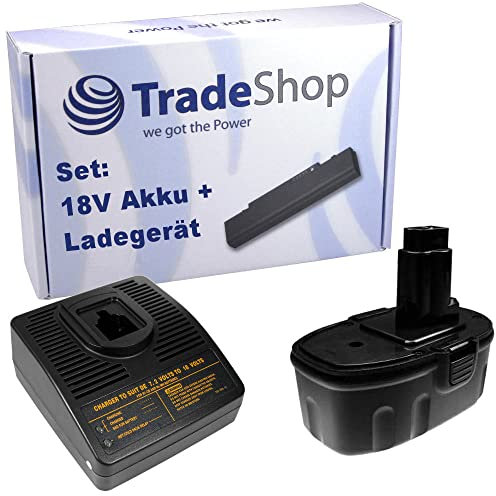 Contenu de la livraison: chargeur rapide + batterie 18 V 3000 mAh compatible avec Würth 700900530 700905520 0700900530 0700905520 BS18A HL18A STP18A P316 Black&Decker PS145 ELU EZWA9 ELU 0 EZWAE 91 cm
