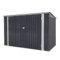 Outdoor Shed Garden Storage Box Shed Bike Metal Pent Tool Shed House Galvanized Steel Can Put 3 Bicycles