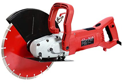 Line Cutter 14-Zoll-monolithische Betonwand-Schlitzmaschine, staubfreier hydroelektrischer Handstein-Winkelschleifer, Schlitz-Marmor-Beton-Schneidemaschine