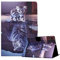 CXTCASE Funda para Samsung Galaxy Tab S6 Lite 10.4 2022/2020, funda protectora con función atril para Samsung Galaxy Tab S6 Lite 2022/2020 (SM-P610/P613/P615/P619), gato tigre