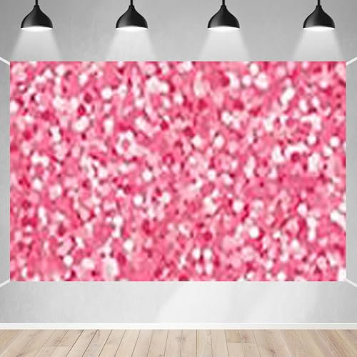 BECKTEN Hot Rose Pink Lips Party Banner Hintergrund On Wednesdays We Wear Burn Book Girls TV Show Theme Decor for Bridal Shower Wedding Night Out Bachelorette Favors Supplies 180,1 x 119,9 cm