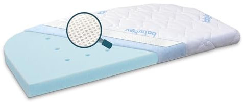 Babybay Matratze MediTex extraluftig 3D Mesh passend für Modell Original, Weiß